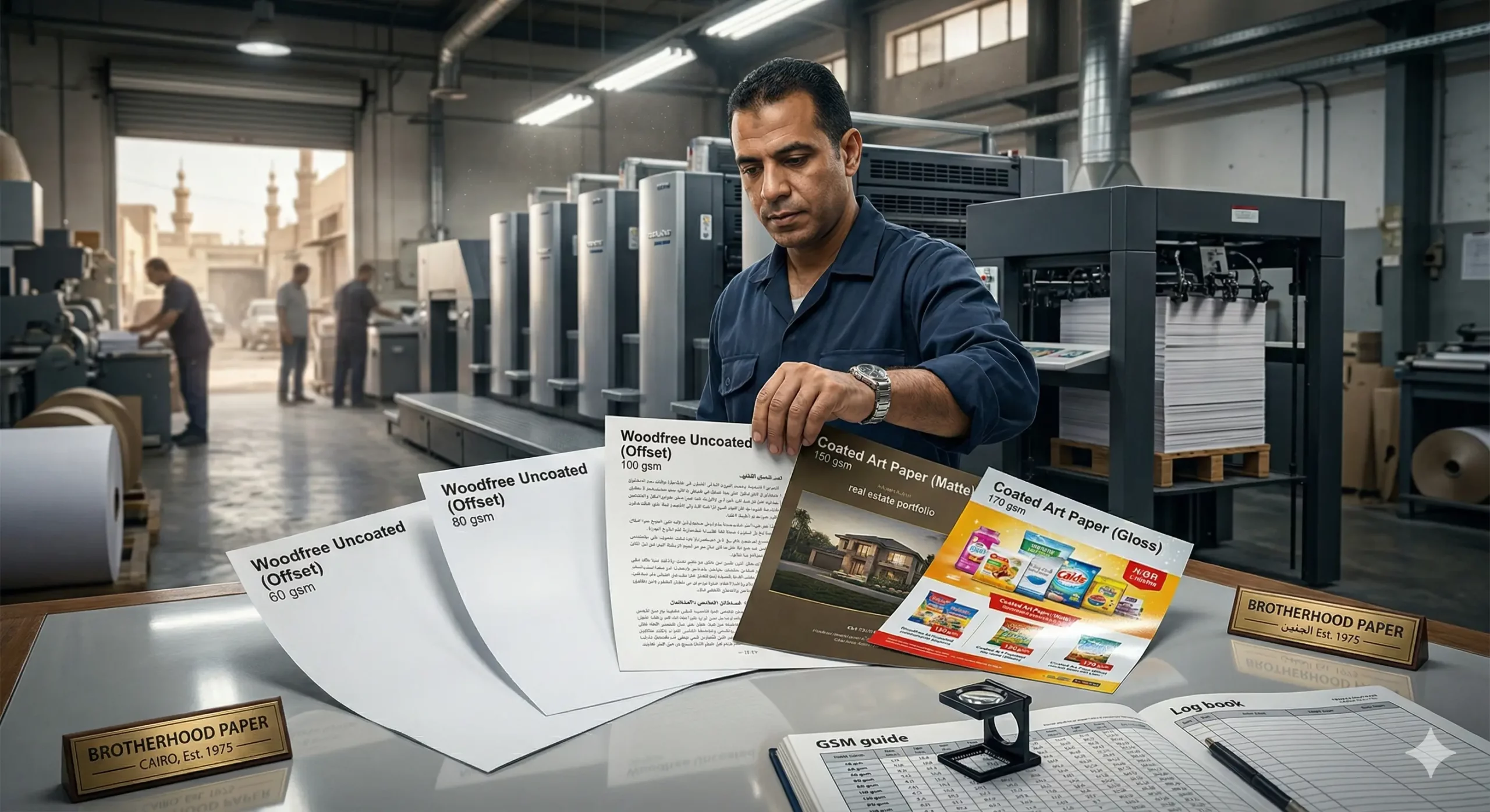 Type of printing paper